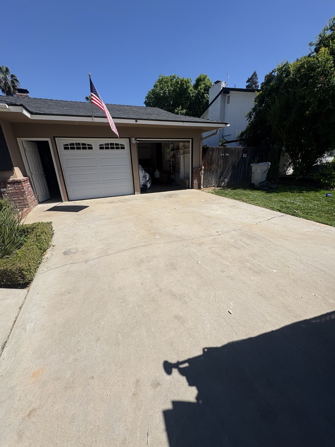 Clear driveway after property cleanout